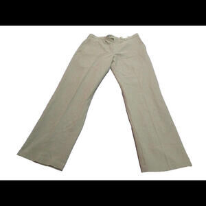 Haggar Mens Dress Pants Size 32x30 Taupe Straight Leg​​​